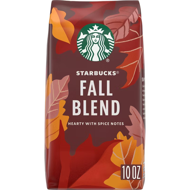 Starbucks Fall Blend Medium Roast Ground Coffee - 10oz | Target