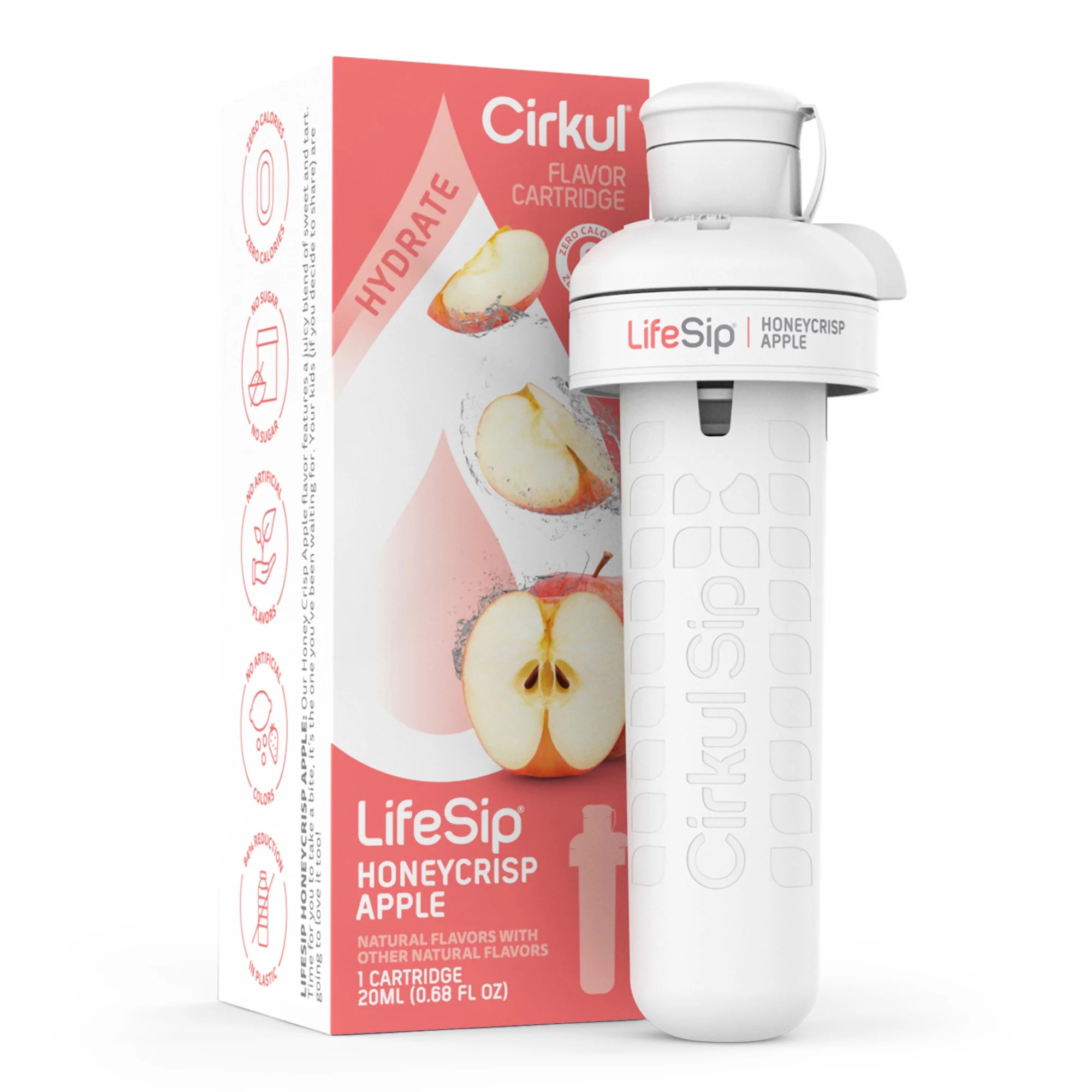 Cirkul LifeSip Honeycrisp Apple Flavor Cartridge, Drink Mix, 1-Pack - Walmart.com | Walmart (US)