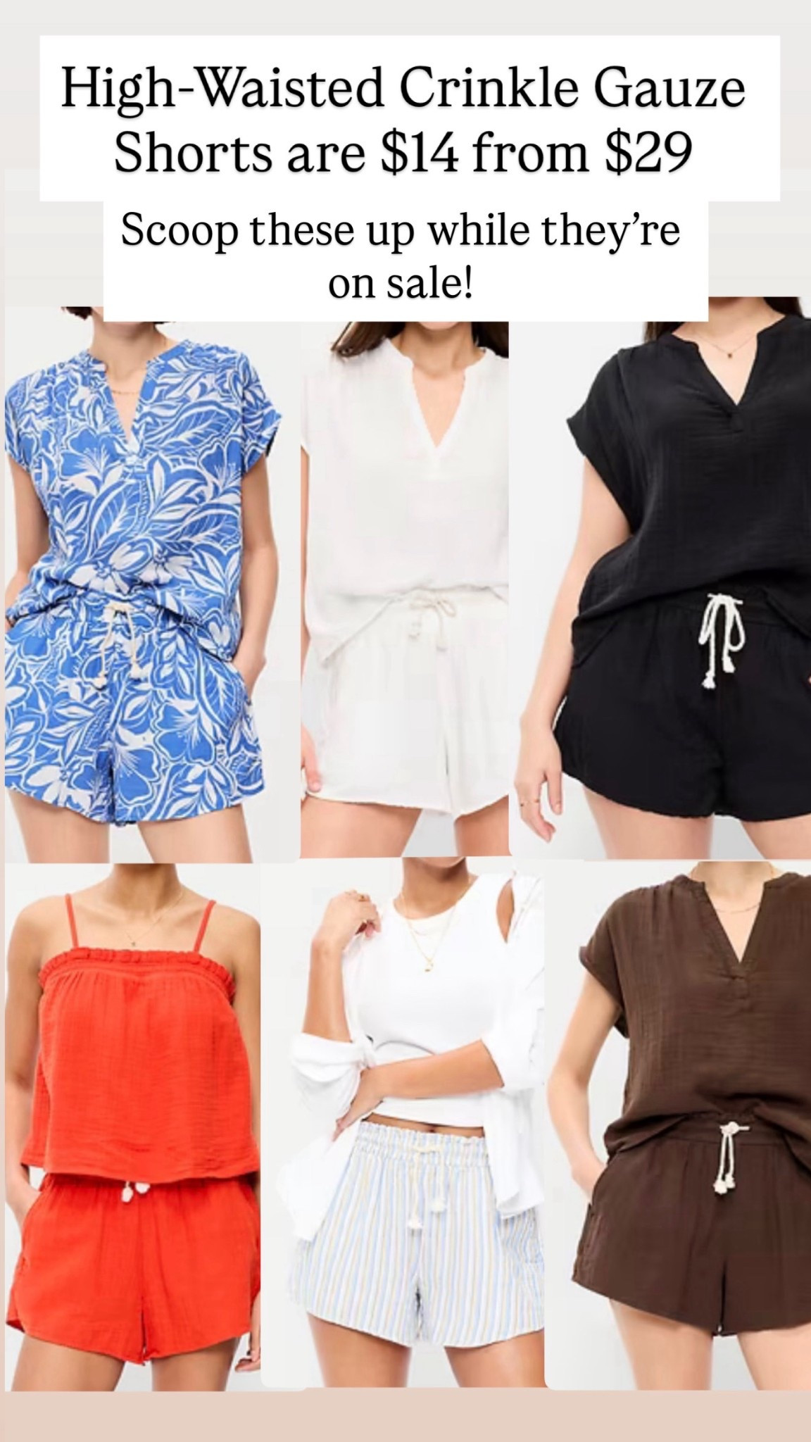 I love these gauze shorts for women! On sale right now for $14 for $29

#LTKSaleAlert