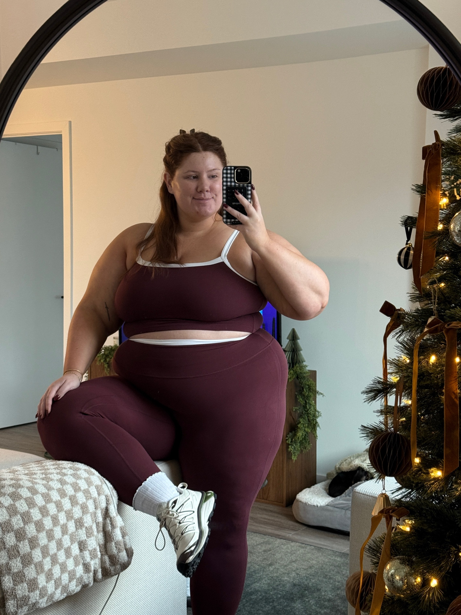 Soft, comfortable activewear you can wear all day and doesn’t dig in!! I’m wearing the XXL in top and bottom. 

#LTKplussize #LTKmidsize #LTKcurves