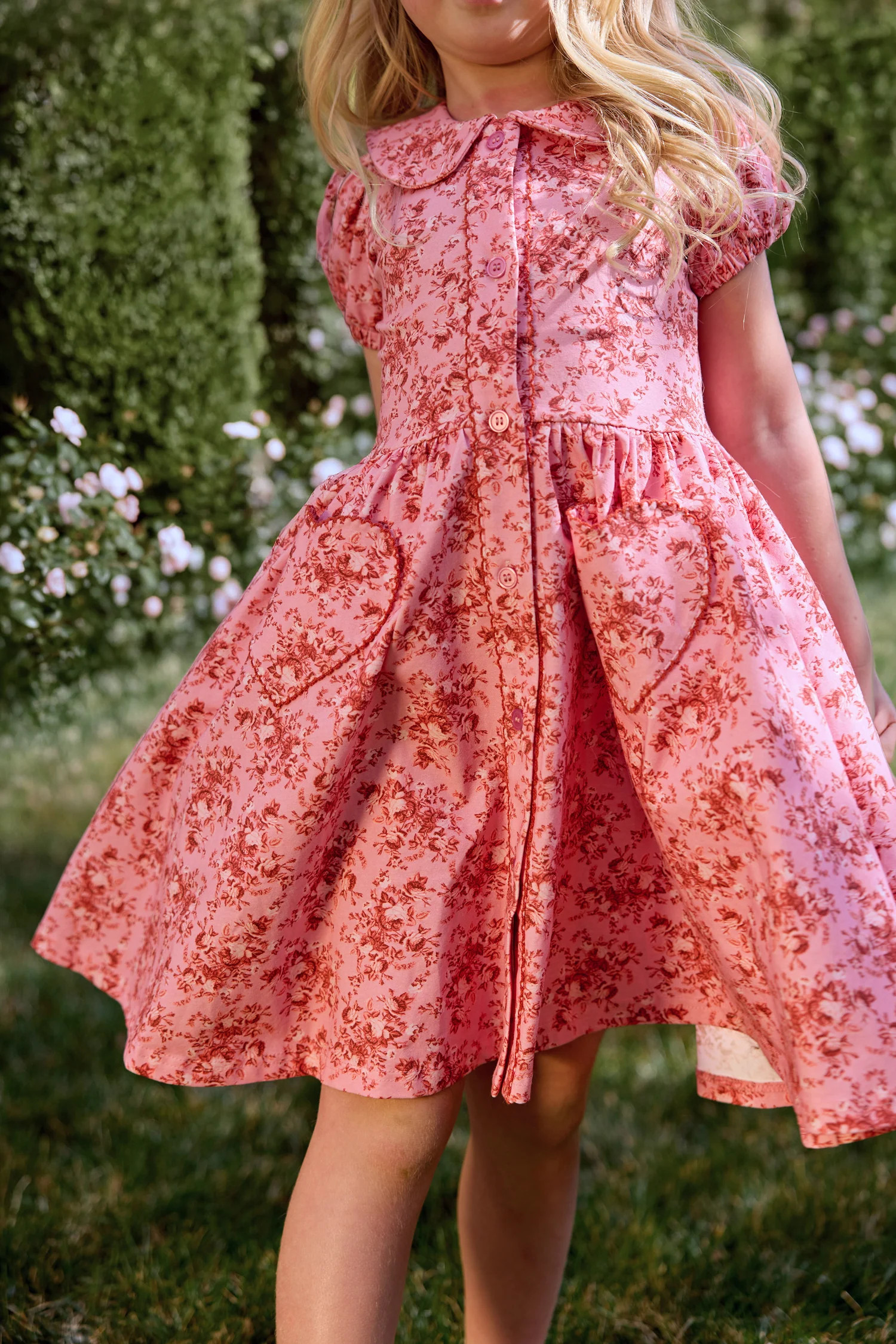 Mini Alayna Play Dress in Desert Heritage Rose | Ivy City Co