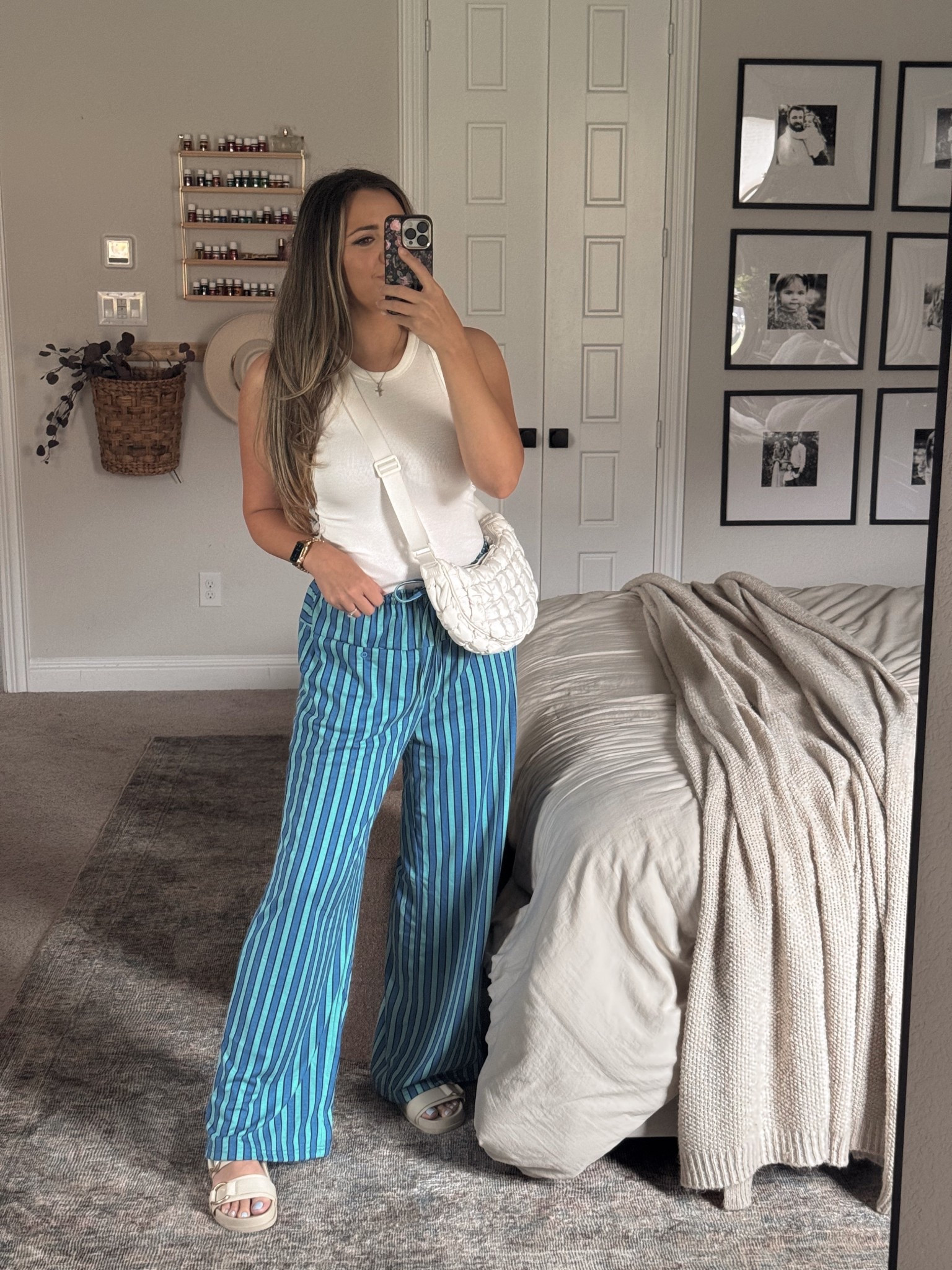 Amazon striped pants // casual outfit // mom outfit // target tank top // summer outfit inspo 

#LTKSeasonal #LTKFindsUnder50 #LTKStyleTip
