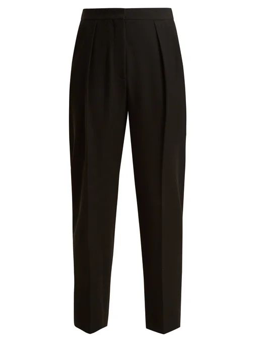 High-rise cropped stretch-twill trousers | See By Chloé | Matches (UK)