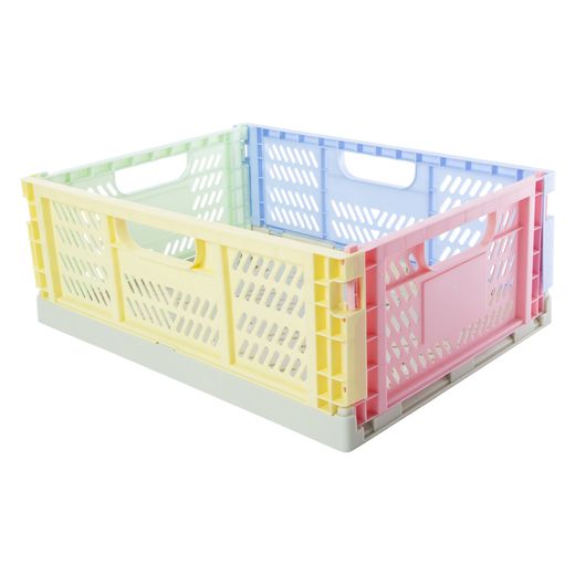 large collapsible storage crate 15.75in x 11.8in | Five Below