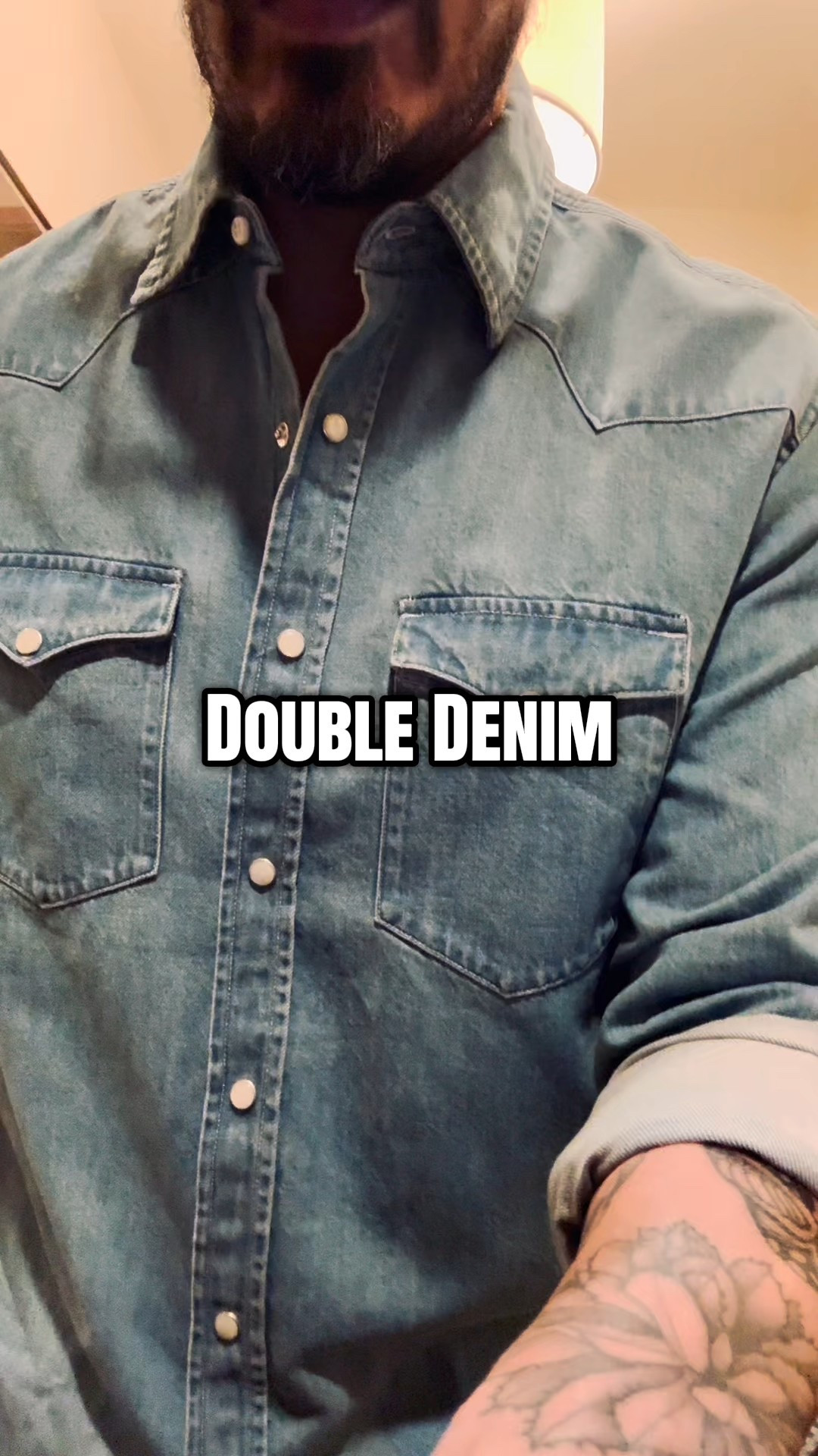 Double Denim @jcrew 

#LTKootd #LTKMens