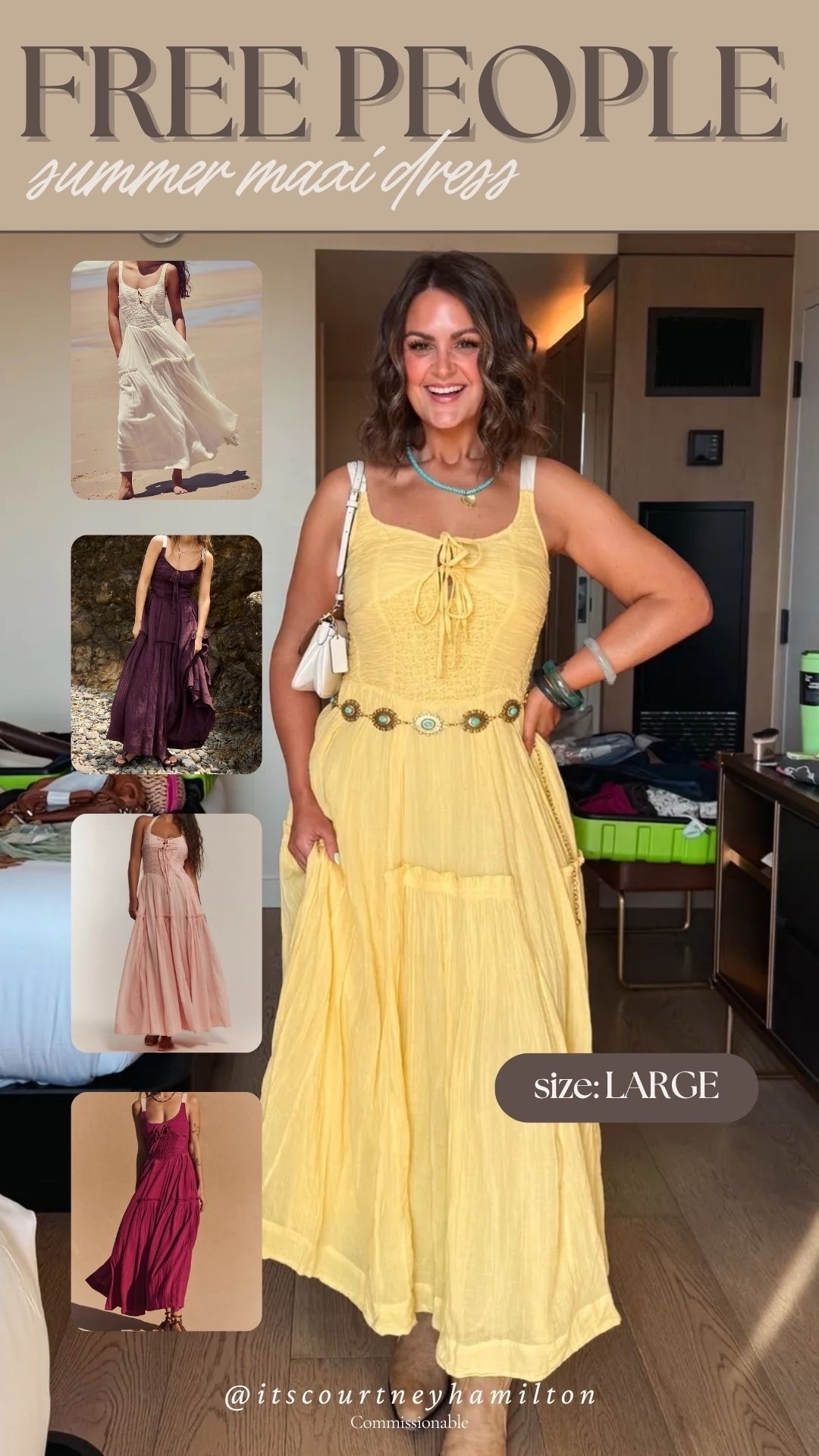 Summer maxi dress from Free People ☀️ I’m wearing a large!

Summer fashion, vacation outfit, country concert outfit, new arrivals, Courtney Hamilton

#LTKootd #LTKSeasonal #LTKMidsize