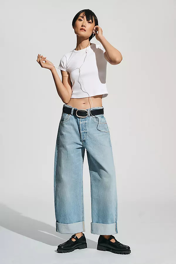 Citizens of Humanity Ayla Baggy Wide-Leg Jeans By Citizens of Humanity in Blue Size 27 | Anthropologie (US)