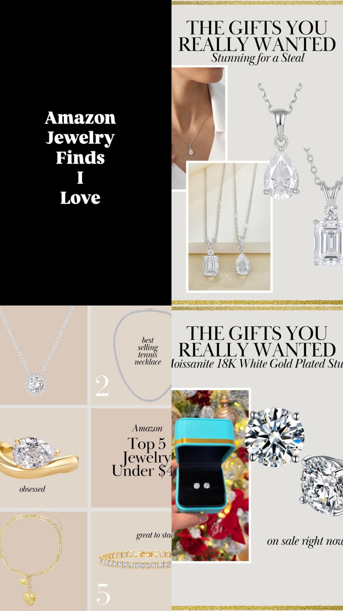 Amazon jewelry finds I love!

#LTKGiftGuide #LTKHoliday