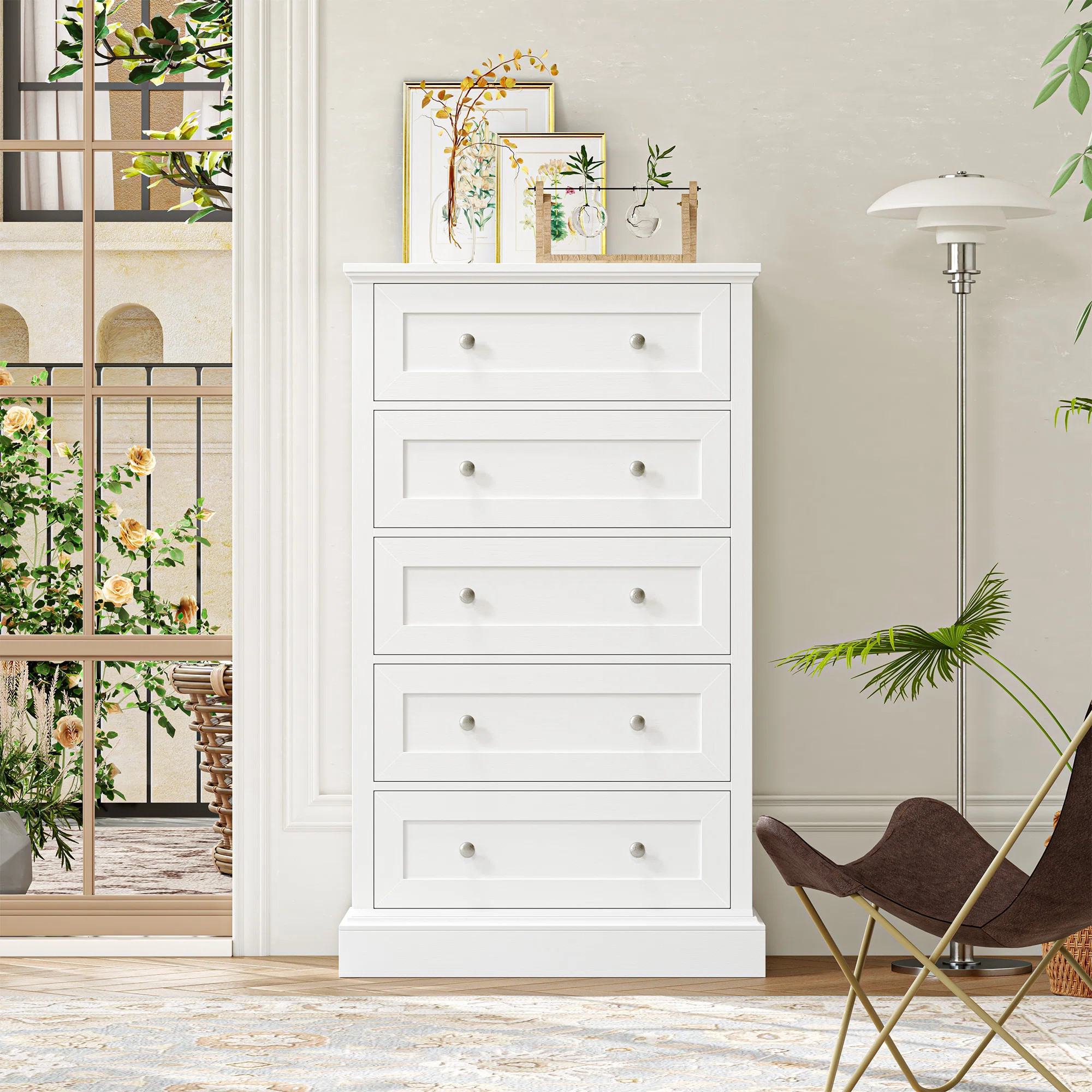 Almore 47.2"H 5 - Drawer Dresser | Wayfair North America