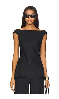 FAITHFULL THE BRAND Ilride Top in Black from Revolve.com | Revolve Clothing (Global)
