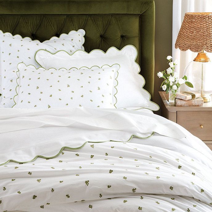 Talulah Petite Embroidered Floral Bedding | Ballard Designs, Inc.