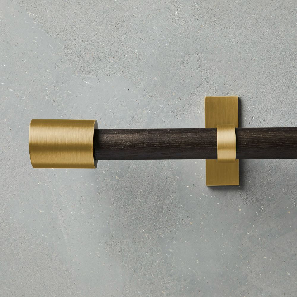 Mid-Century Adjustable Curtain Rod | West Elm (US)