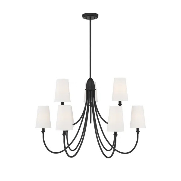 Rozalie 9 - Light Shaded Classic Chandelier | Wayfair North America