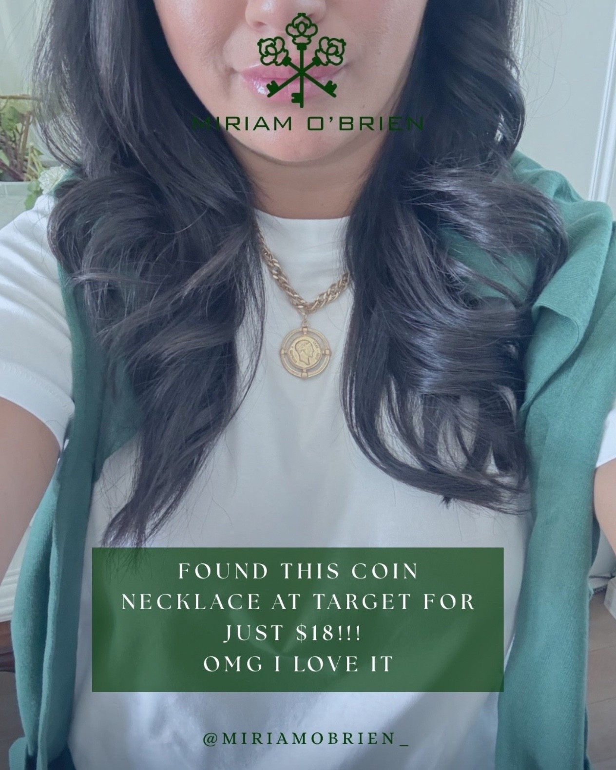 This is just like my Susan Shaw coin necklace. Found it at target for just $18!!! 

Follow me at miriamobrien_ on IG and TikTok! 

#TargetFinds #TargetAccesories #TargetCoinNecklace #TargetNewArrivals 

#LTKStyleTip #LTKOver40 #LTKSeasonal

#LTKFindsUnder50 #LTKSeasonal #LTKOver40