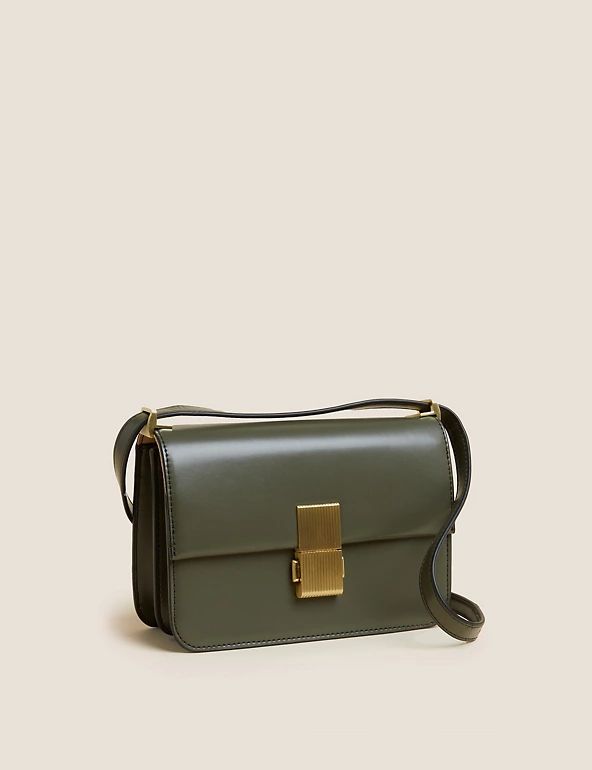 Faux Leather Cross Body Bag | M&S Collection | M&S | Marks & Spencer (UK)