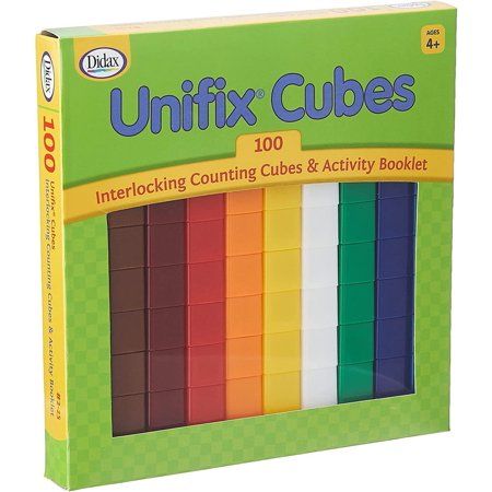 Didax Educational Resources Unifix Cubes Set (100 Pack) | Walmart (US)