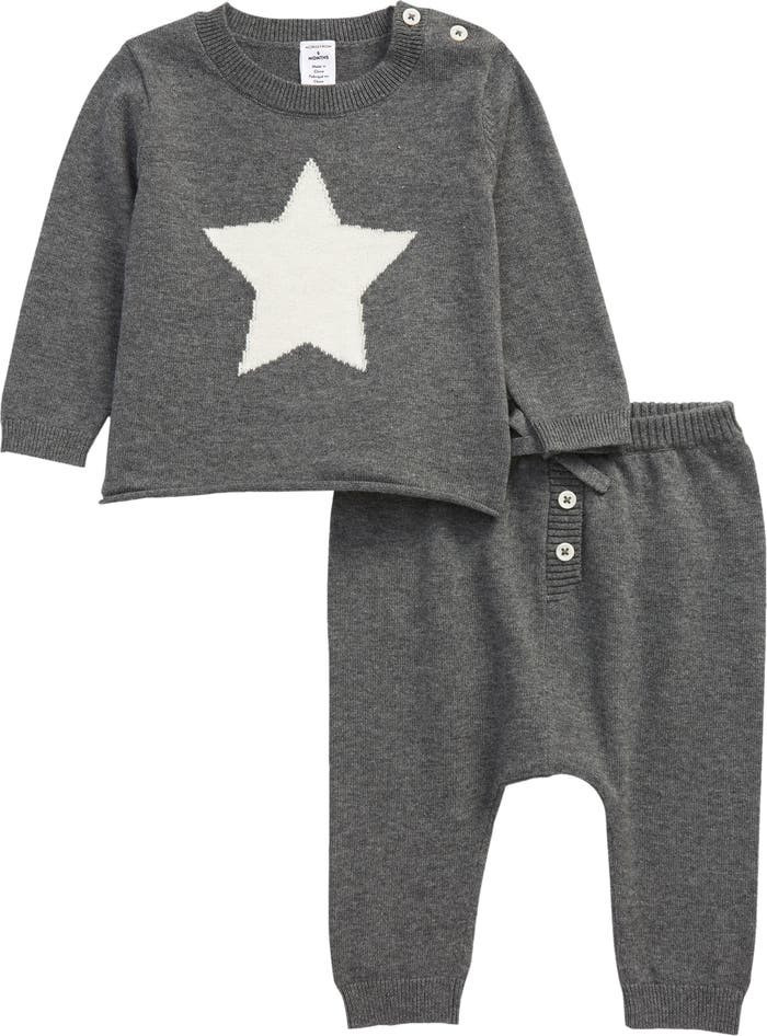 Star Intarsia Pullover & Pants Set | Nordstrom | Nordstrom