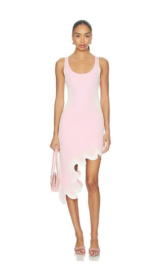 PH5 Aster Reversible Wavy Dress in Pink,White. - size S | Revolve Clothing (Global)