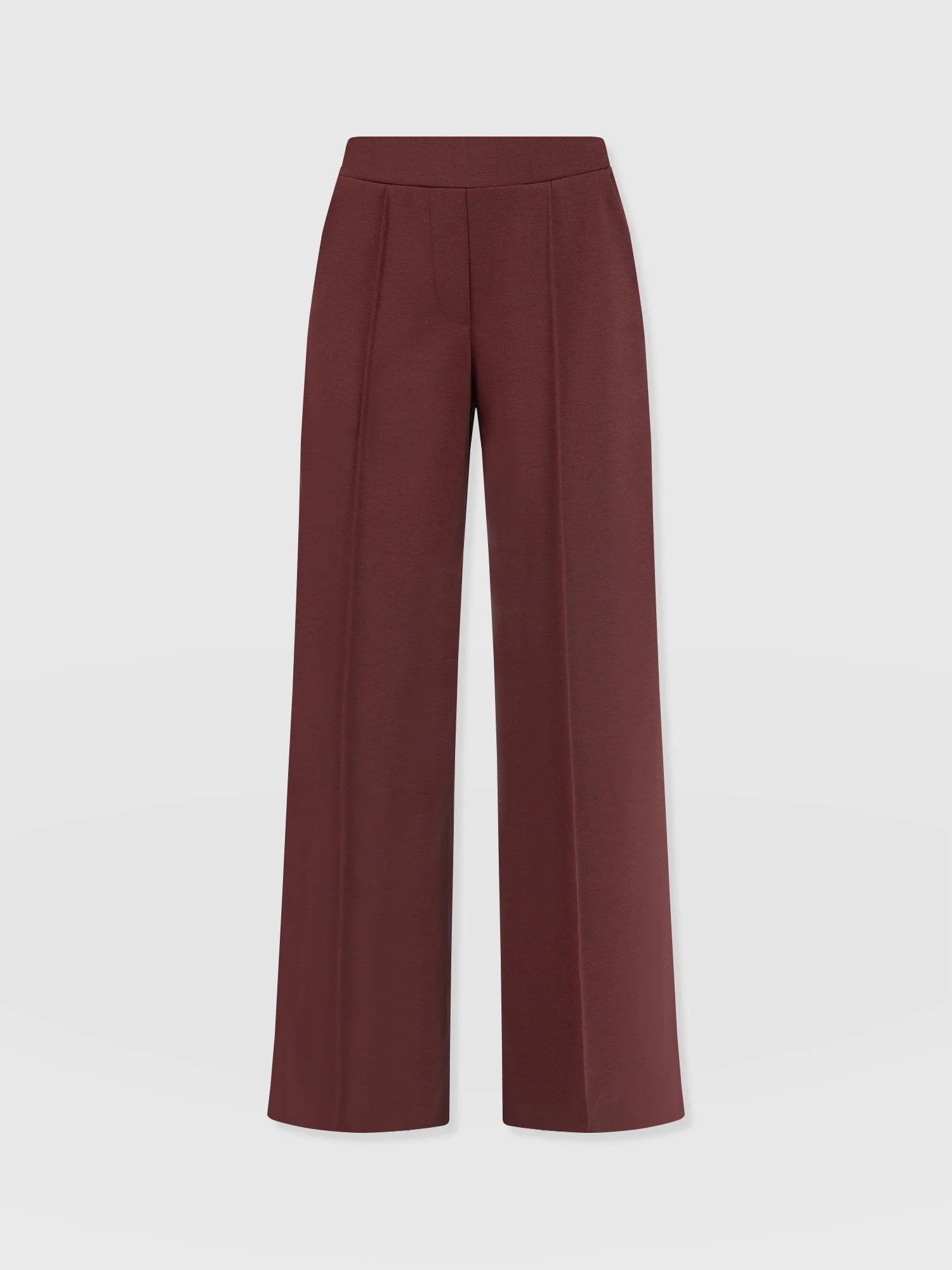 Keller Wide Leg Pant - Brown | Saint + Sofia