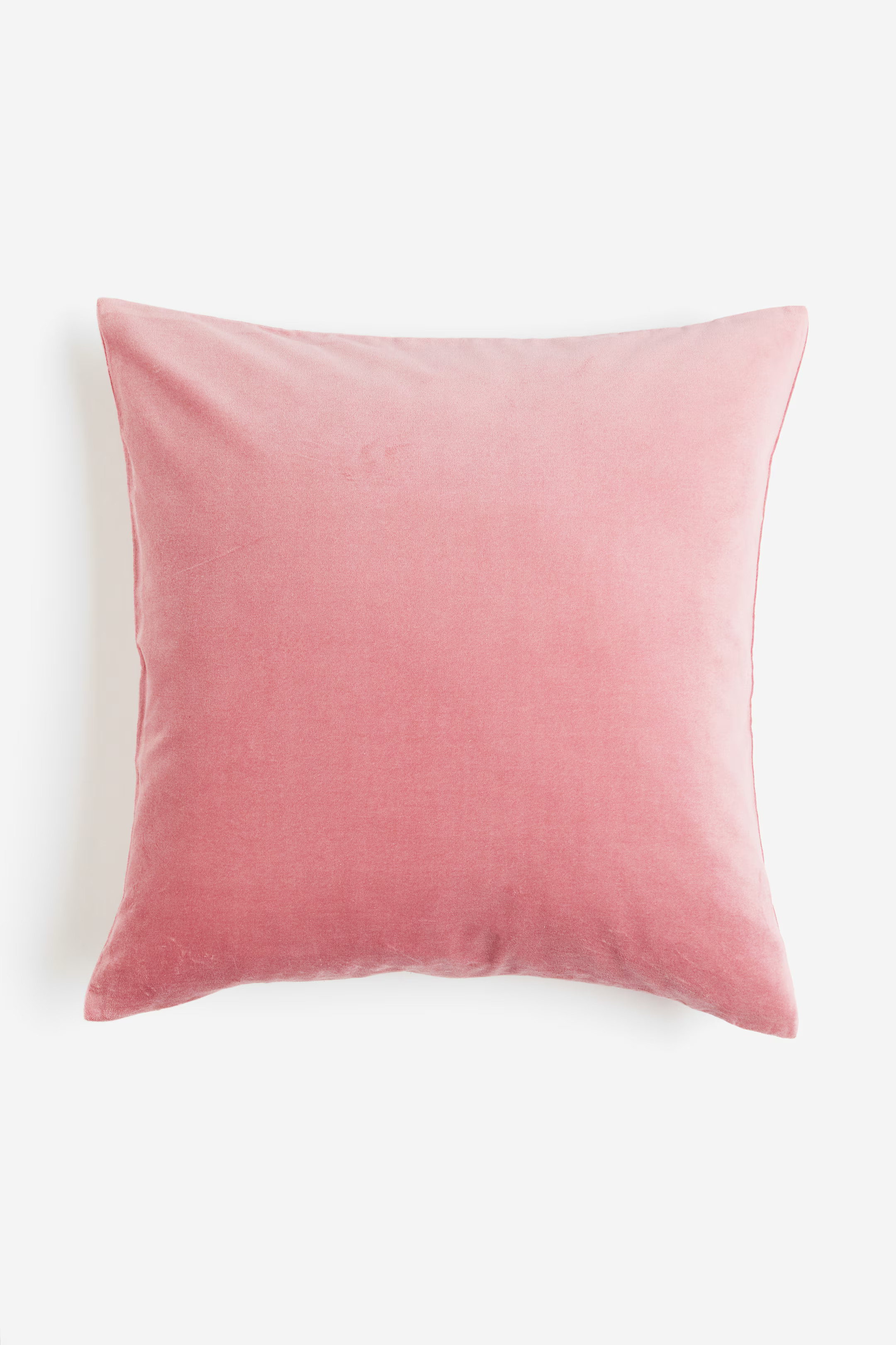 Cotton Velvet Cushion Cover - Pink - Home All | H&M US | H&M (US + CA)