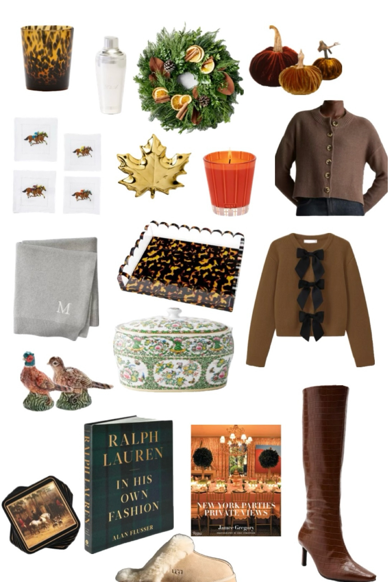 Fall edit gift guide autumn pumpkin spice home decor Grandmillenial polo bar chinoiserie chic 

#LTKHome #LTKGiftGuide #LTKSeasonal