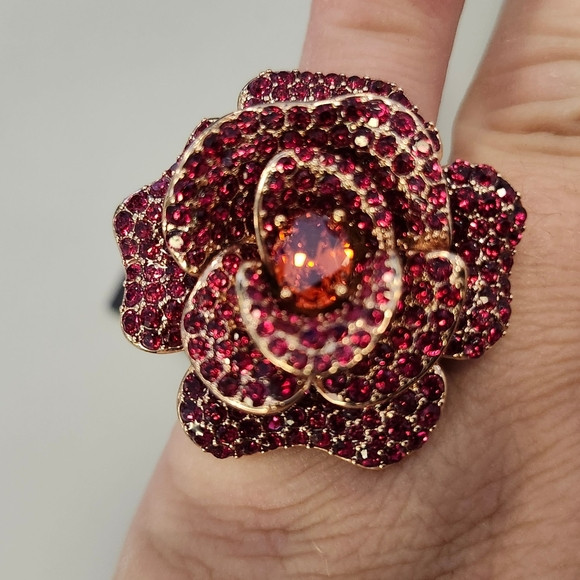 NWT Kate Spade Scarlet Blooms Ring Size 5 | Poshmark