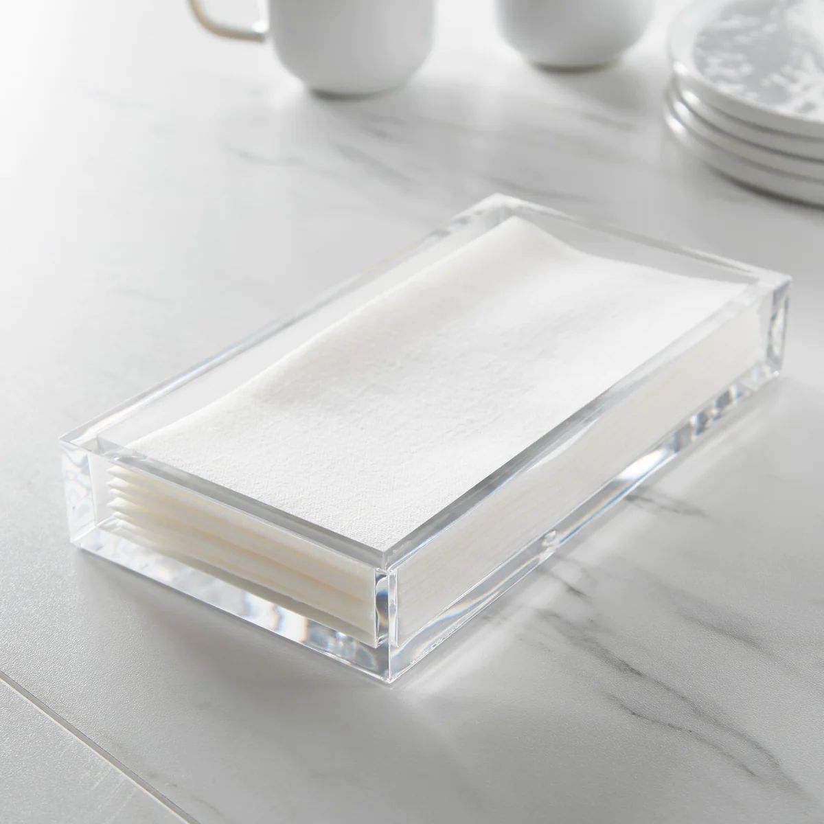 8mm Thick Tray 9.25X5 | Clear Home Decor