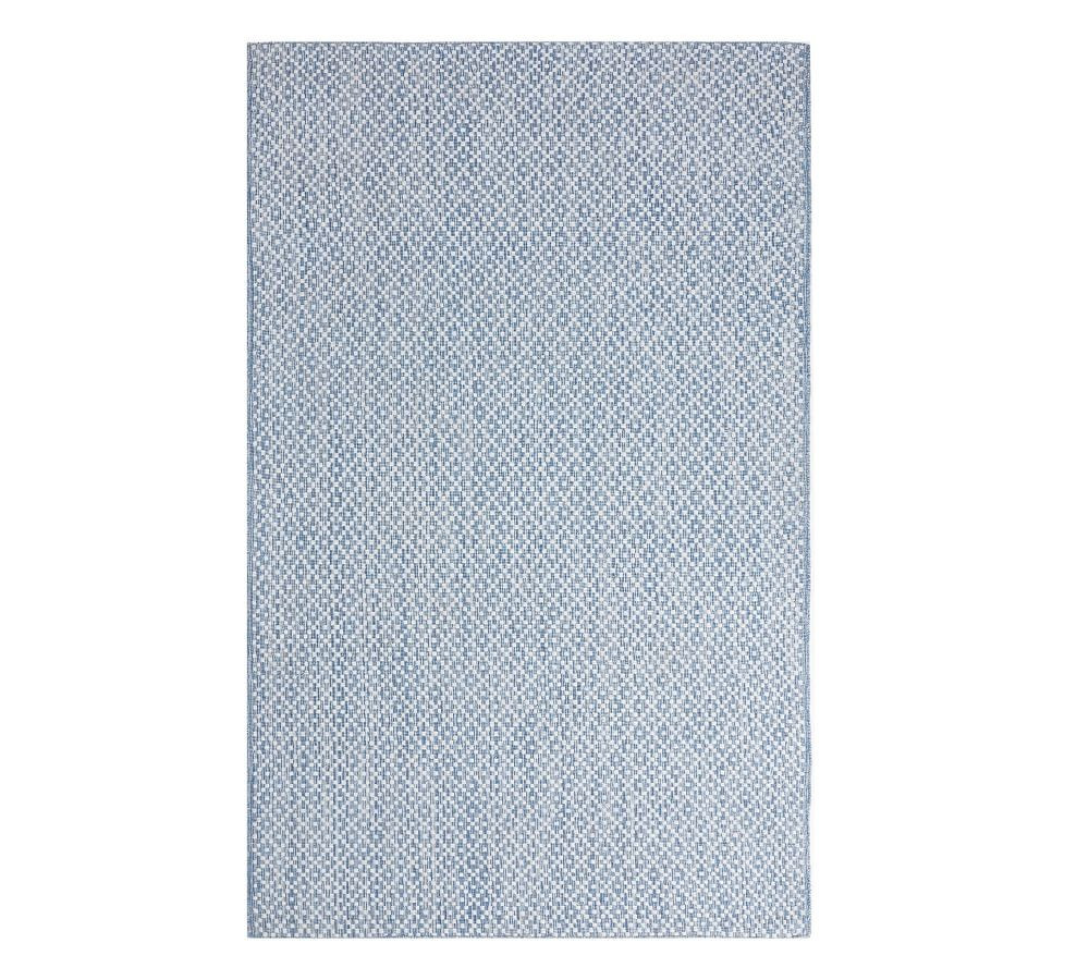 Burnel Eco-Friendly Easy Care Rug, Blue, 8 x 10' | Pottery Barn (US)