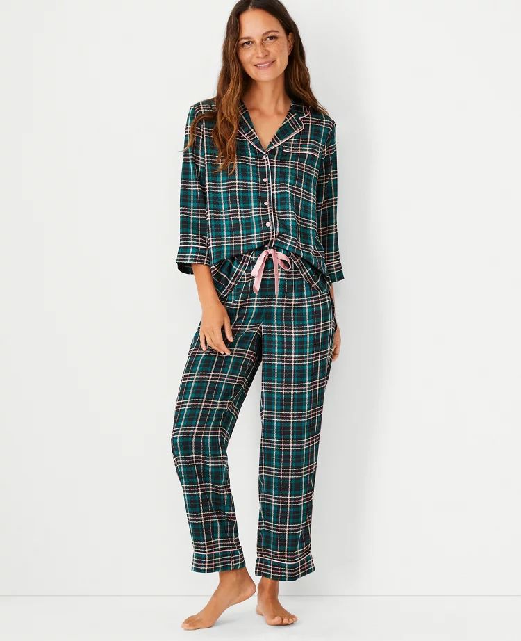 Plaid Pajama Set | Ann Taylor (US)