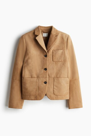 H & M - Single-Breasted Blazer - Beige | H&M (US + CA)