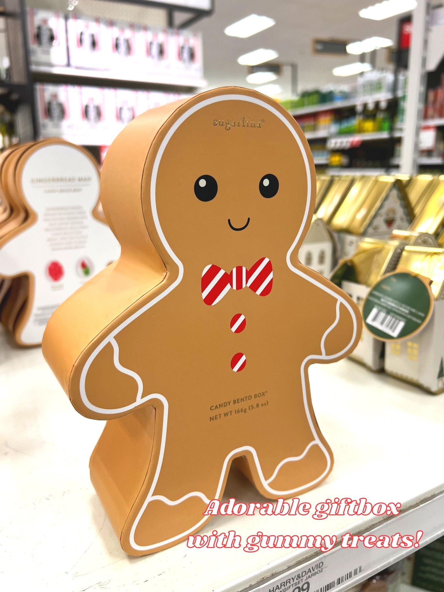 Sugafina Christmas Gingerbread Gummies Treats #target #sugafina #christmastreats #gingerbread #targetgifts #gingerbreadd

#LTKGiftGuide #LTKHome #LTKHoliday