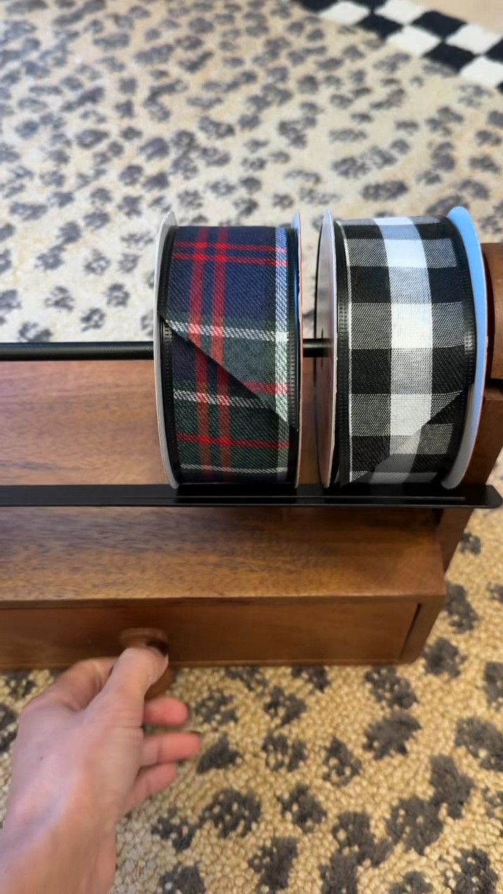 I got this cute ribbon holder at target the other day! It’s a great organizer for ribbon and all your wrapping necessities! 

#LTKHoliday #LTKSeasonal #LTKHome