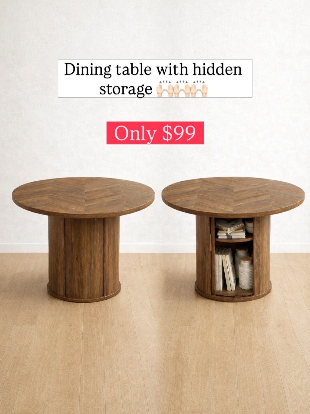 Walmart dining table with hidden storage sale 😍🤯🚨

Walmart home, Walmart finds, Walmart rollback 

#LTKHome #LTKSaleAlert