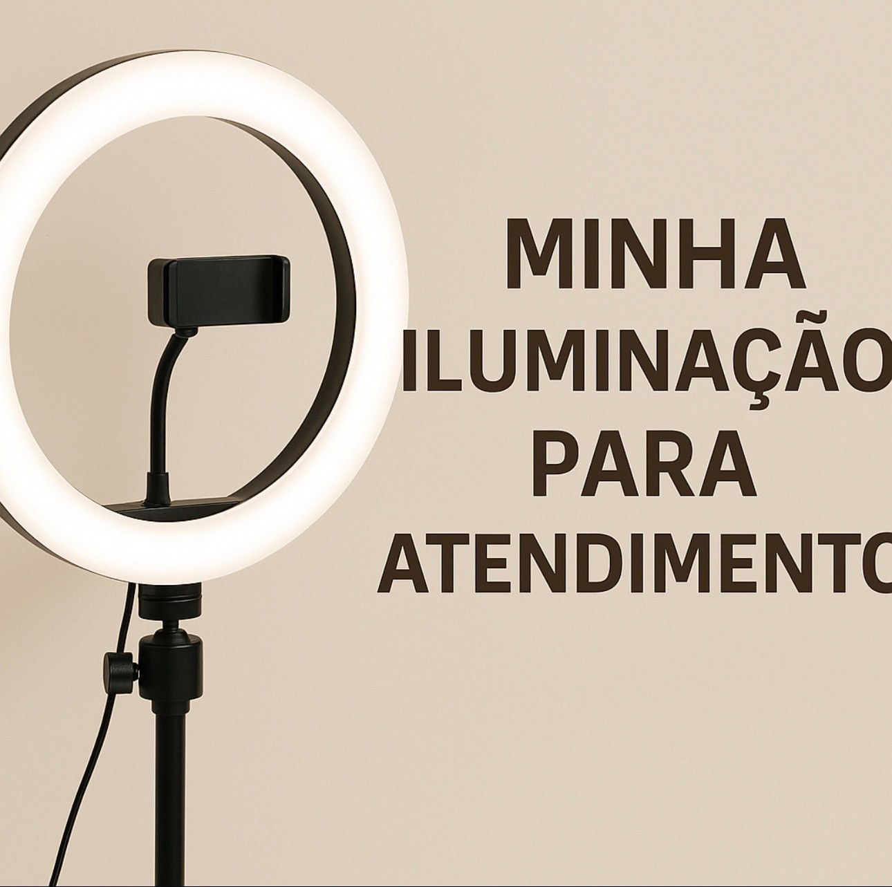 Atenção porque vende tudo separado. 
A luz, o tripé e a fonte de carregar e ainda opcional a bateria (eu não uso) 