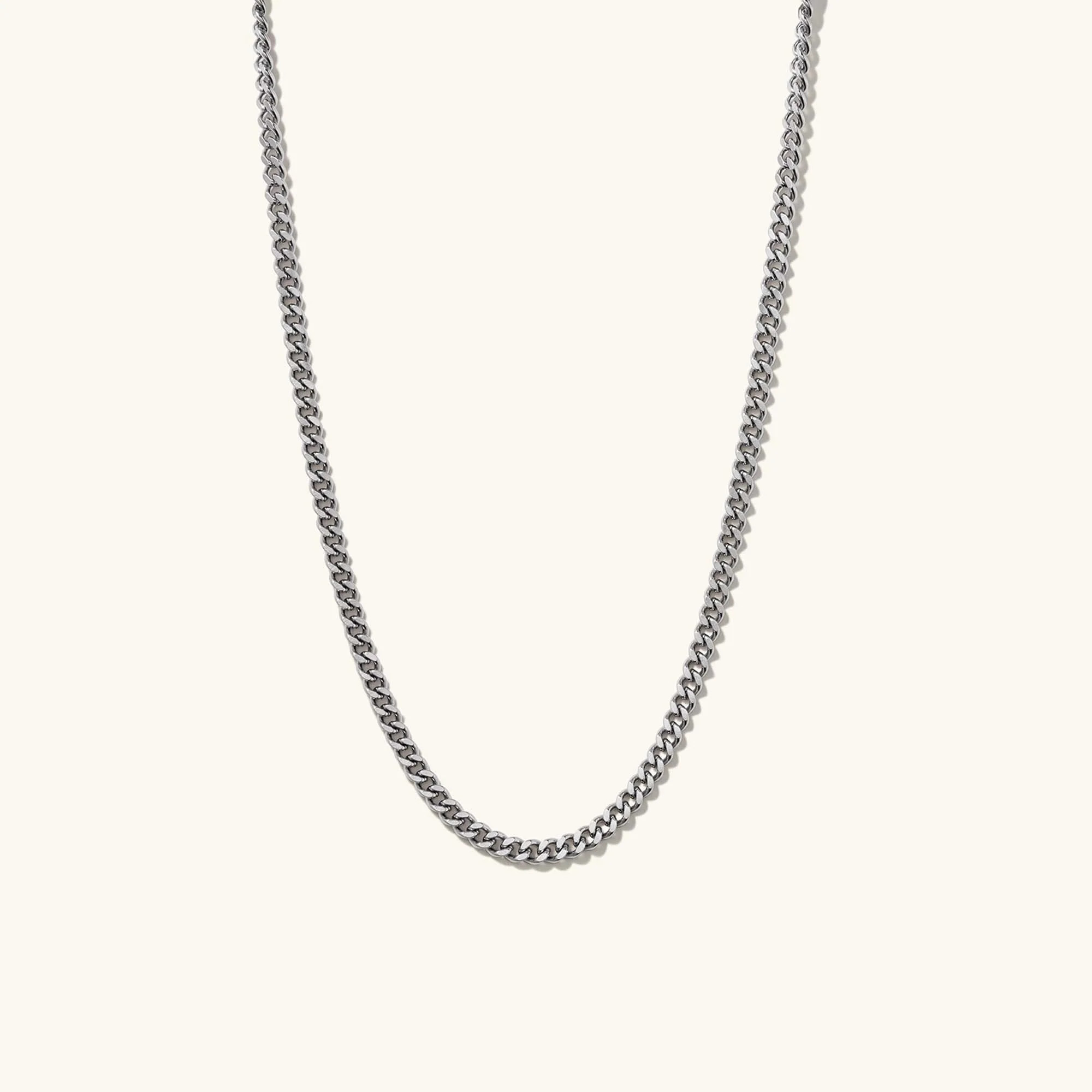 5mm Curb Chain Necklace | Mejuri Fine Crew