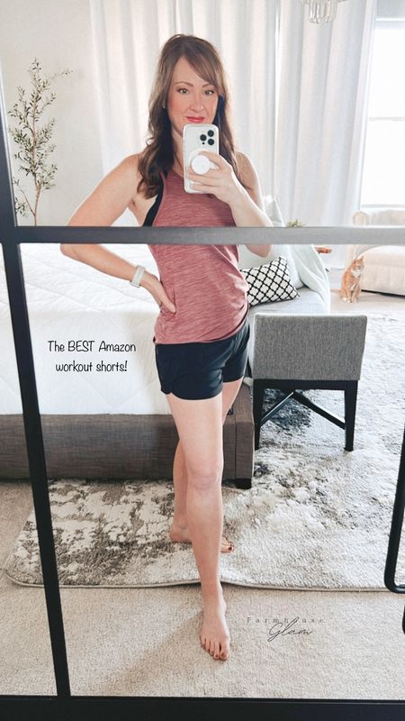 The best workout shorts! Such a great cut and flattering fit. I have them in like ten colors! Amazon Prime Day fitness clothes gym leggings 

#LTKfitness #LTKstyletip #LTKxPrime