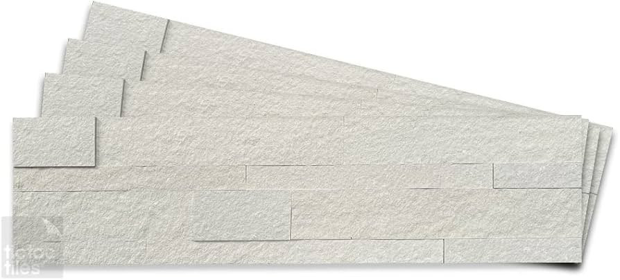 Tic Tac Tiles Peel and Stick Self Adhesive Removable Stick On Kitchen Backsplash Bathroom 3D Ston... | Amazon (CA)