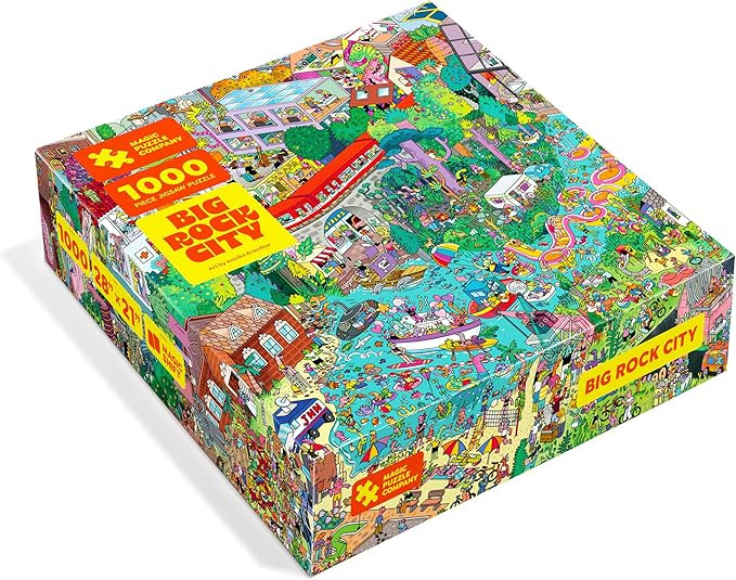 Big Rock City • 1000-Piece Jigsaw Puzzle from The Magic Puzzle Company • Series Four | Amazon (US)