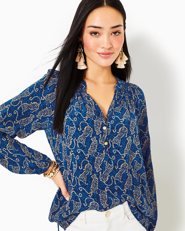 Elsa Silk Top | Lilly Pulitzer