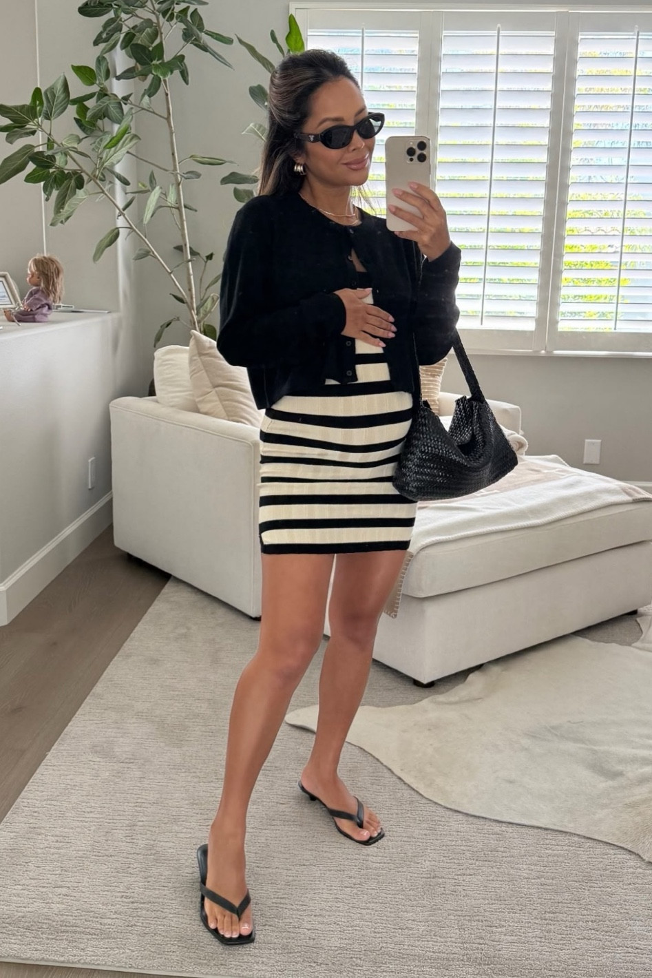 Pre-Fall styling the bump
Cardigan - XS
Dress - Posse (no longer available)

Fall transitional outfit, Thanksgiving outfit, bump style

#LTKBump #LTKStyleTip #LTKFindsUnder100