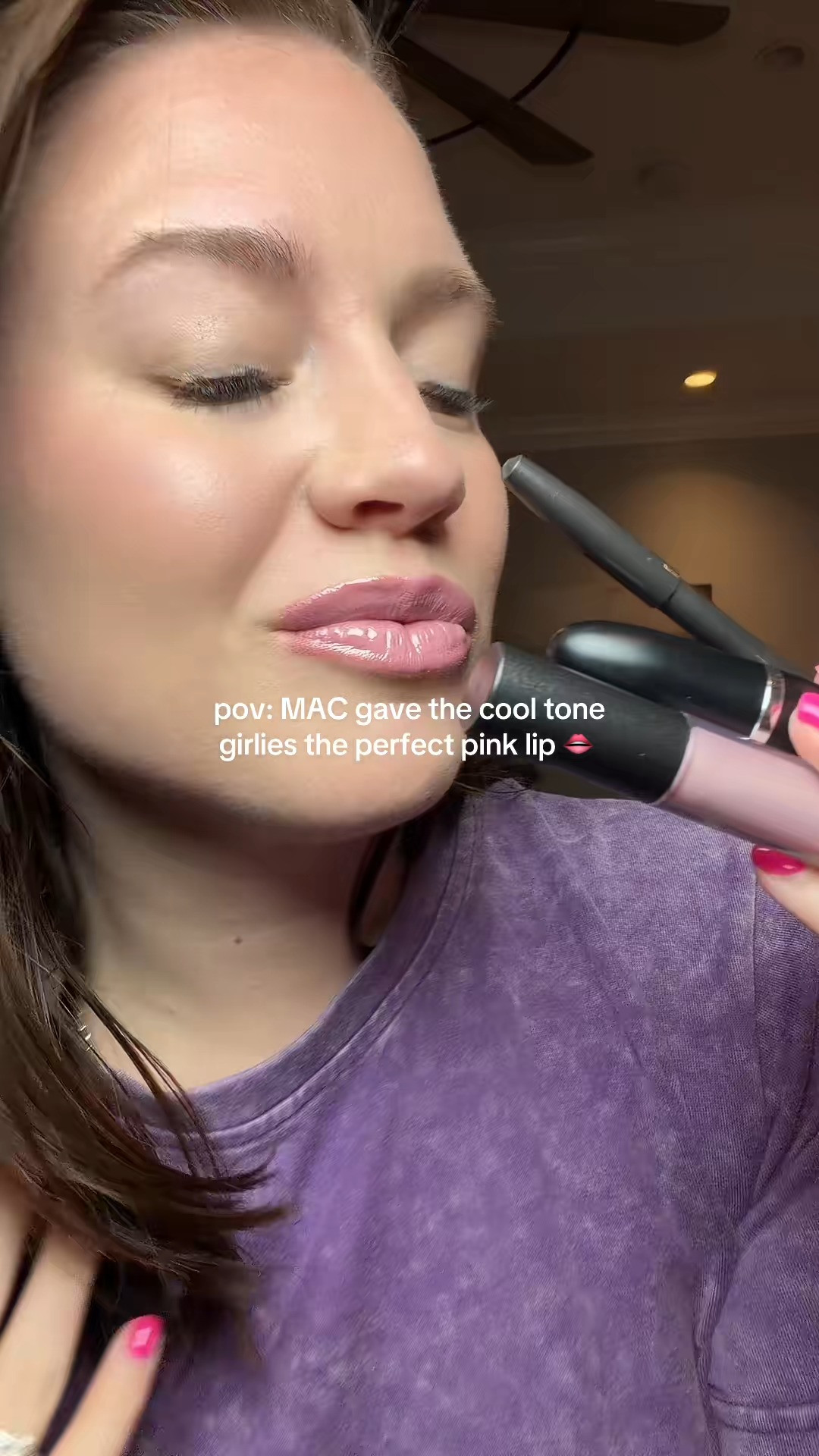 Pink lip trio🩷

#cooltone #pinklipm #maccosmetics 

 #LTKmomlife #LTKBeauty