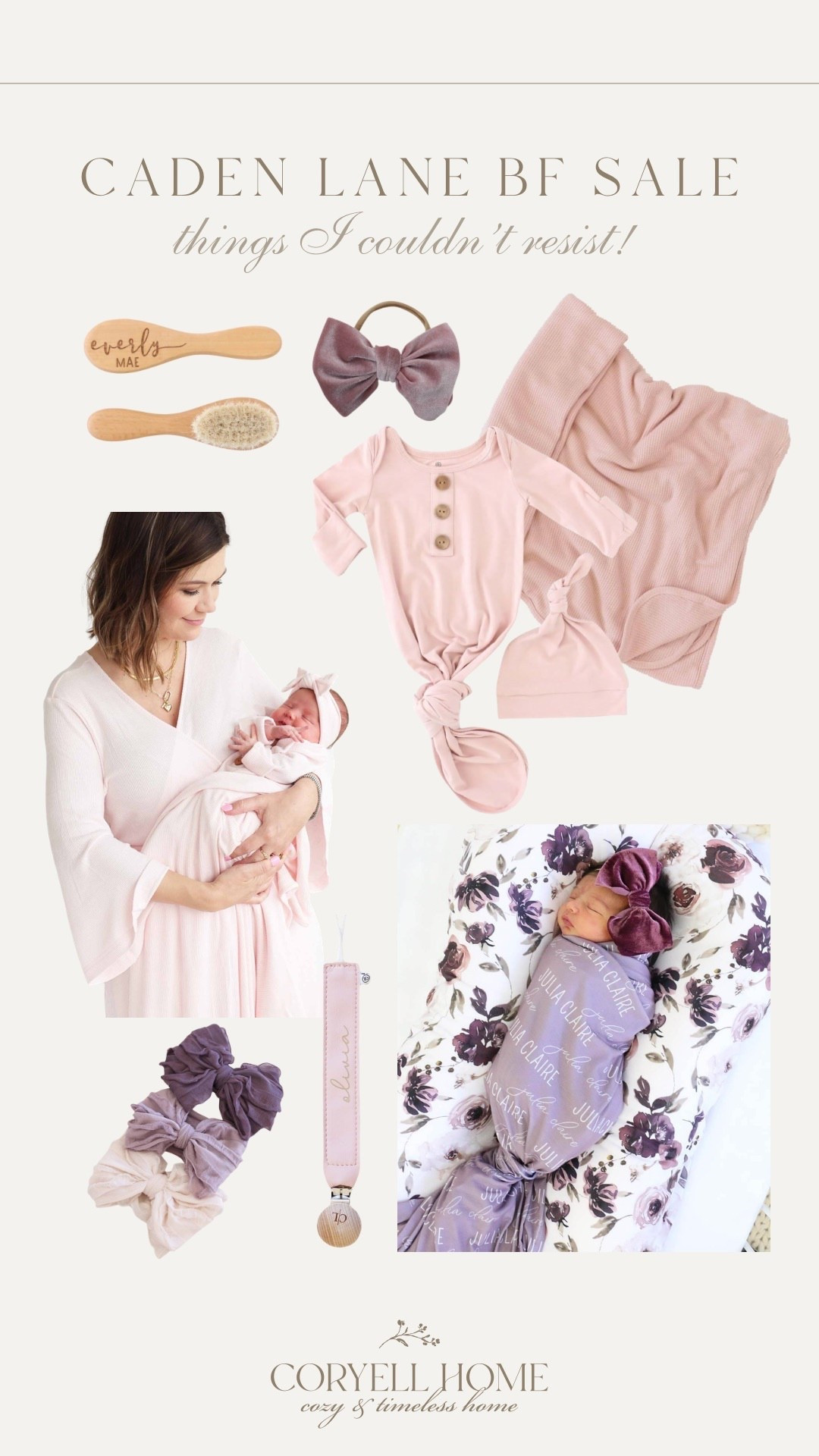 Everything I purchased for baby sister! These would all make sweet gifts for any mom-to-be! I've purchased @cadenlane's
personalized swaddle blanket for all of my babies! They are so soft and stretchy and worth every penny! 🤍🤍

#LTKGiftGuide #LTKHoliday