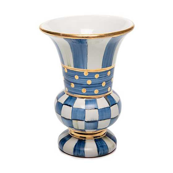 Royal Check Everyday Vase | MacKenzie-Childs