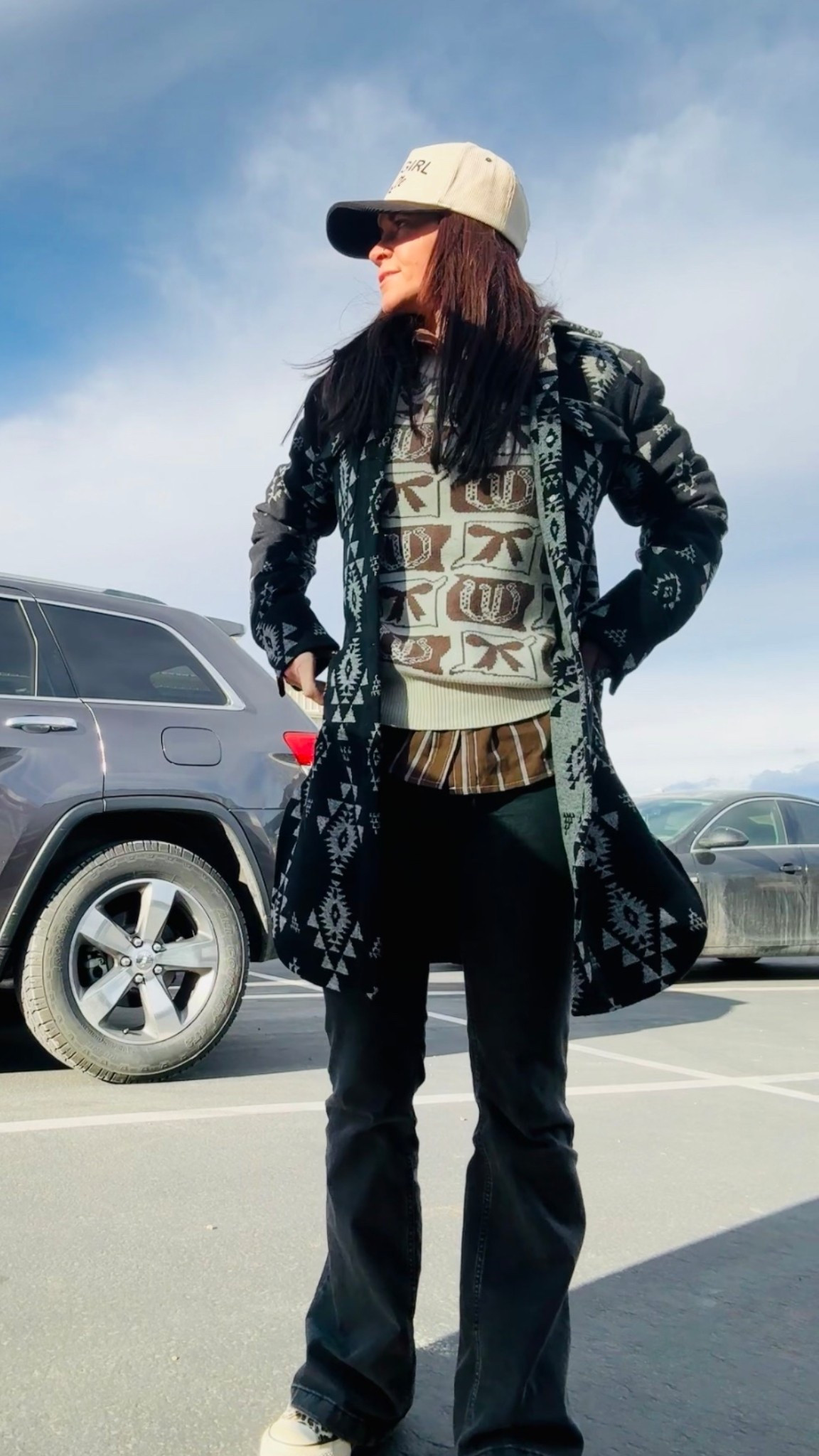 Hat from @two_hearts_printing on insta 🖤

#LTKgrwm #LTKSeasonal #LTKootd