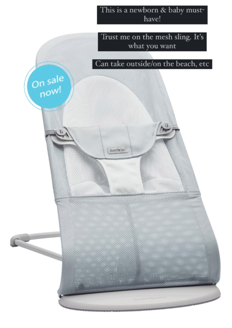 Newborn and baby essential alert! Trust me, this portable mesh must-have goes everywhere. And guess what? It's on sale now!

#LTKTravel #LTKOver40 #LTKSaleAlert