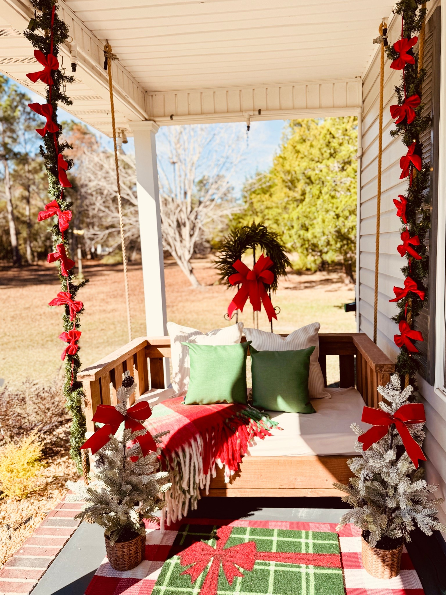 Bow garland! 

#LTKSaleAlert #LTKHoliday