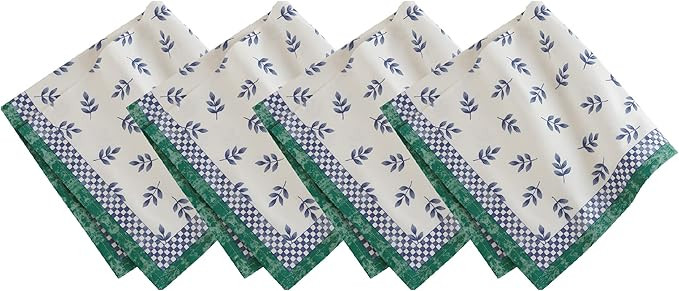 Villeroy and Boch Switch 3 Oversized Fabric Napkins, 21 Inches by 21 Inches, Set of 4 | Amazon (US)