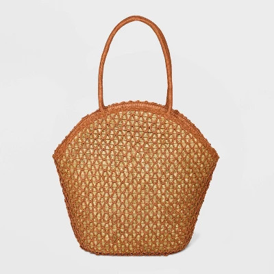 Straw Tote Handbag - Shade & Shore™ | Target