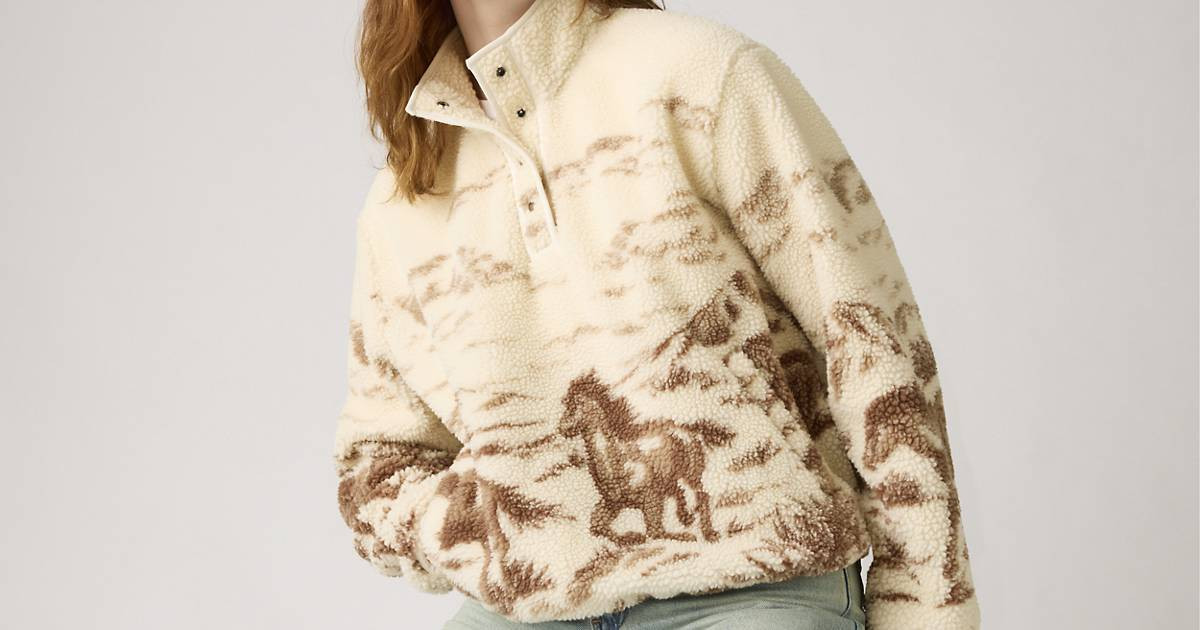 Kasey Sherpa Pullover | Levi's US