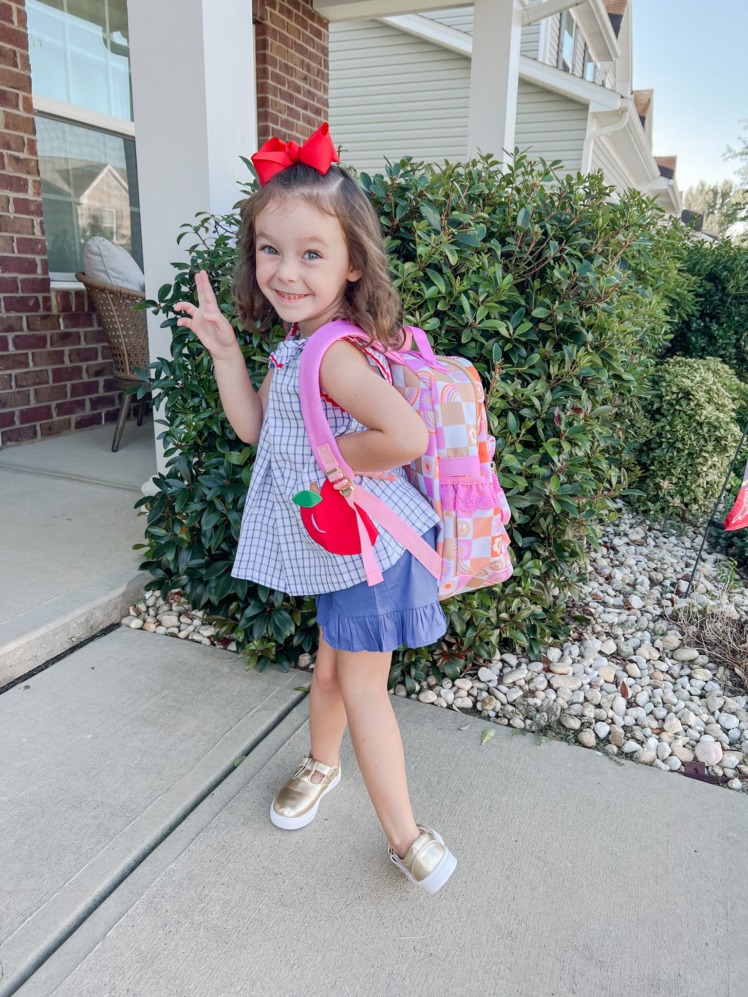 First Day of School for this girl | Loving an excuse to get her all dressed up!! 🍎👩🏼‍🏫

#LTKbaby #LTKSale #LTKkids